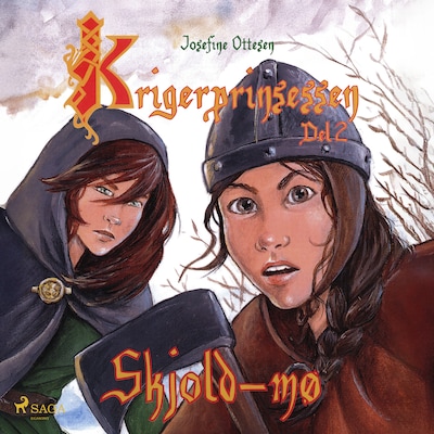 Krigerprinsessen 2. Skjold-mø – omslag til lydbogen af Josefine Ottesen