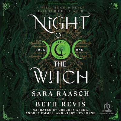 Night of the Witch – omslag van het luisterboek van Sara Raasch, Beth Revis