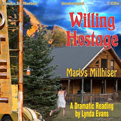 Willing Hostage – omslag til lydbogen af Marly S Millhiser