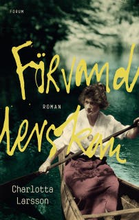 Förvandlerskan – omslag till ljudboken av Charlotta Larsson