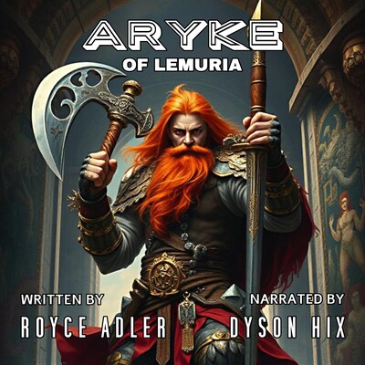 Aryke of Lemuria – omslag til lydbogen af Royce Adler