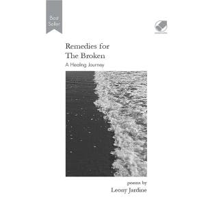 Remedies for The Broken – omslag till ljudboken av Leony Jardine