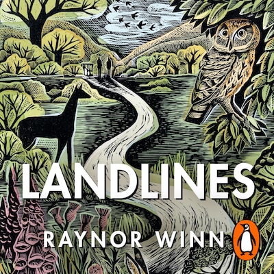 Landlines – omslag til lydbogen af Raynor Winn