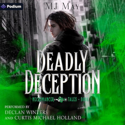 Deadly Deception – omslag til lydbogen af MJ May
