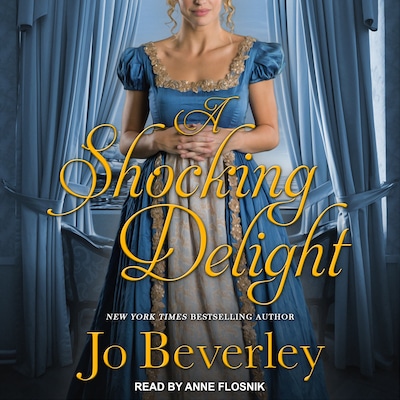 A Shocking Delight – omslag til lydbogen af Jo Beverley