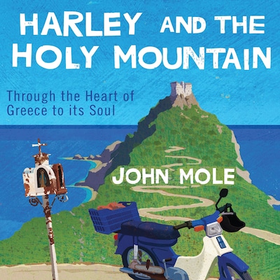 Harley And The Holy Mountain – omslag van het luisterboek van John Mole