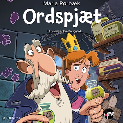 Ordspjæt – omslag til lydbogen af Maria Rørbæk
