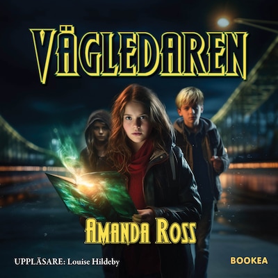 Vägledaren – omslag till ljudboken av Amanda Ross