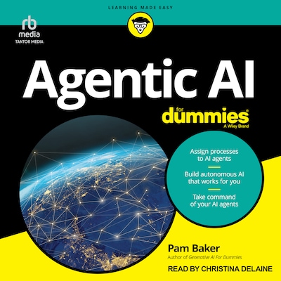 Agentic AI For Dummies – omslag til lydbogen af Pam Baker