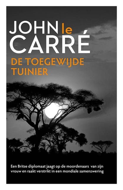 De toegewijde tuinier – omslag van het luisterboek van John le Carré