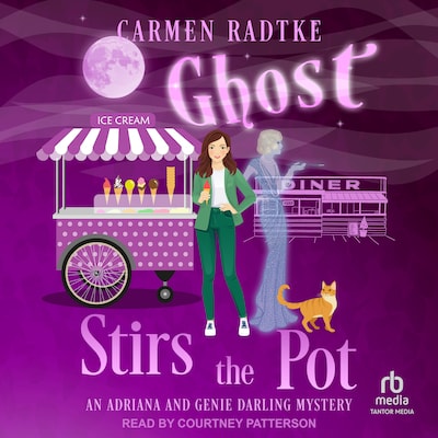 Ghost Stirs The Pot – omslag til lydbogen af Carmen Radtke