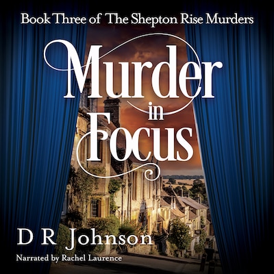 Murder in Focus – omslag til lydbogen af D R Johnson