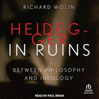 Heidegger in Ruins – omslag til lydbogen af Richard Wolin