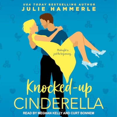 Knocked-Up Cinderella – omslag til lydbogen af Julie Hammerle