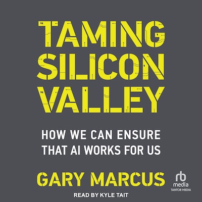 Taming Silicon Valley – omslag til lydbogen af Gary Marcus