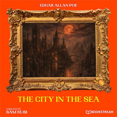 The City in the Sea – omslag til lydbogen af Edgar Allan Poe