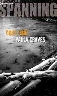 Dolt i snö – omslag till ljudboken av Paula Graves