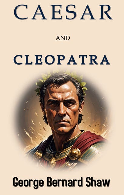 Caesar and Cleopatra – omslag til lydbogen af George Bernard Shaw