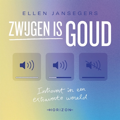 Zwijgen is goud – omslag van het luisterboek van Ellen Jansegers