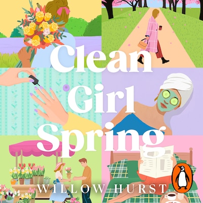 Clean Girl Spring – omslag til lydbogen af Willow Hurst