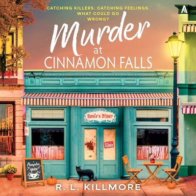 Murder at Cinnamon Falls – omslag til lydbogen af R. L. Killmore