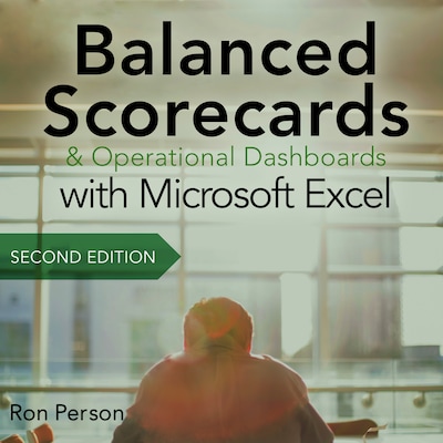 Balanced Scorecards and Operational Dashboards with Microsoft Excel – omslag til lydbogen af Ron Person