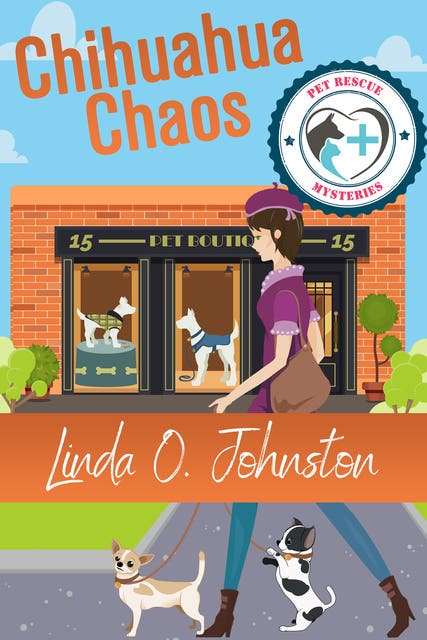 Chihuahua Chaos – omslag til lydbogen af Linda O Johnston
