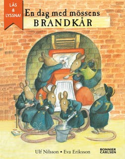 En dag med mössens brandkår (e-bok + ljud)