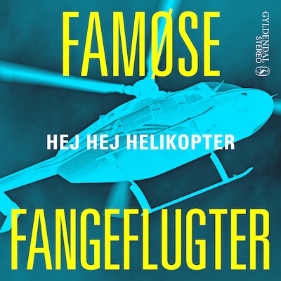 Hej Hej Helikopter – omslag til lydbogen af Janne Aagaard