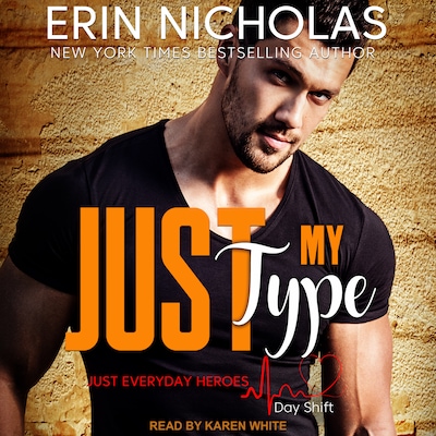 Just My Type – omslag til lydbogen af Erin Nicholas