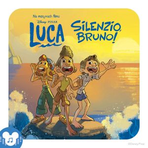 Luca. Silenzio, Bruno! – okładka audiobooka, autor Meredith Rusu