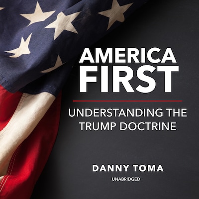 America First – omslag til lydbogen af Danny Toma
