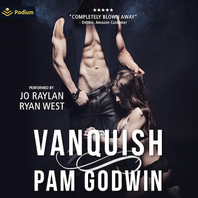 Vanquish – omslag til lydbogen af Pam Godwin