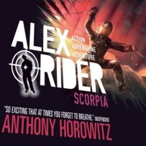 Scorpia – okładka audiobooka, autor Anthony Horowitz