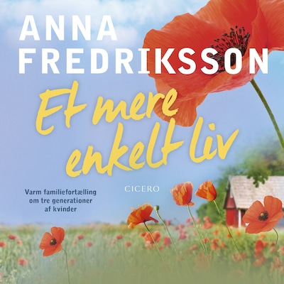 Et mere enkelt liv – omslag til lydbogen af Anna Fredriksson