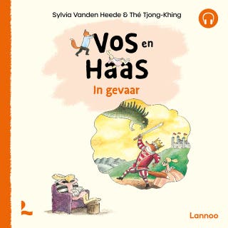 In gevaar – omslag van het luisterboek van Thé Tjong-Khing, Sylvia Vanden Heede