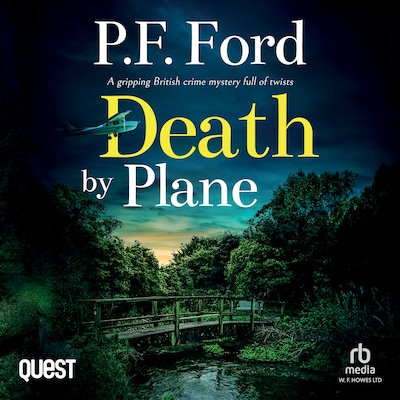 Death by Plane – omslag til lydbogen af P.F. Ford