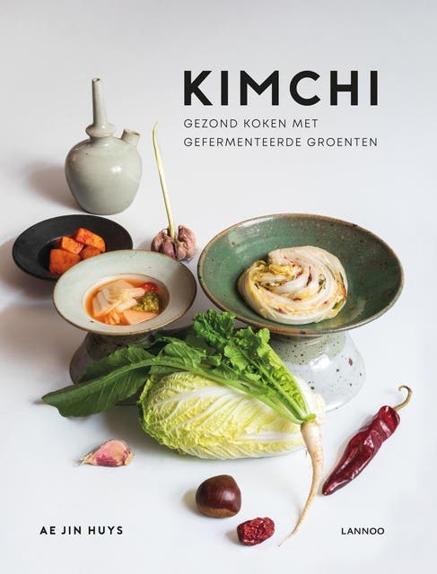 Kimchi: Gezond koken met gefermenteerde groenten – omslag van het luisterboek van Ae Jin Huys