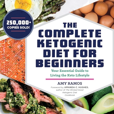 The Complete Ketogenic Diet for Beginners – omslag til lydbogen af Amy Ramos