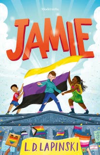 Jamie – omslag till ljudboken av L. D. Lapinski