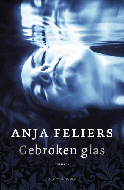 Gebroken glas – omslag van het luisterboek van Anja Feliers