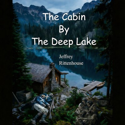 The Cabin By The Deep Lake – omslag til lydbogen af Jeffrey Rittenhouse