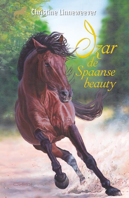 Izar, de Spaans beauty – omslag van het luisterboek van Christine Linneweever