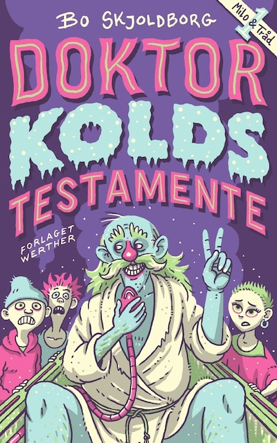 Doktor Kolds testamente – omslag til lydbogen af Bo Skjoldborg
