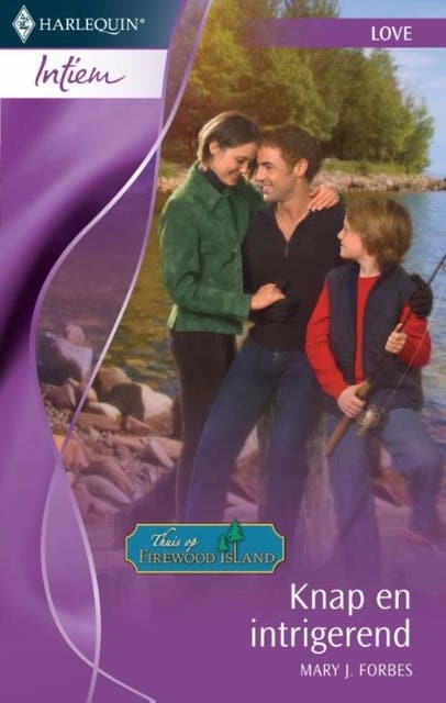 Knap en intrigerend: Thuis op Firewood Island – omslag van het luisterboek van Mary J. Forbes