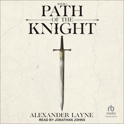 Path of the Knight – omslag til lydbogen af Alexander Layne