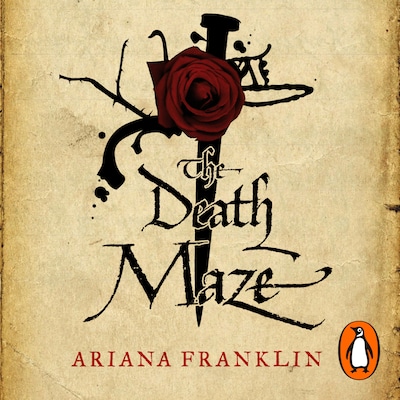 The Death Maze – omslag til lydbogen af Ariana Franklin