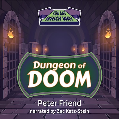 Dungeon of Doom – okładka audiobooka, autor Peter Friend