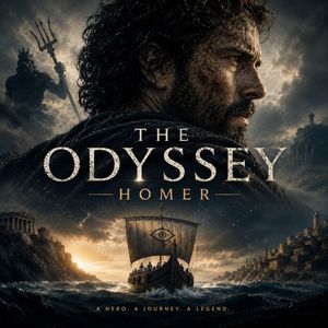 The Odyssey – okładka audiobooka, autor Homér