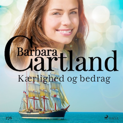 Kærlighed og bedrag – omslag til lydbogen af Barbara Cartland